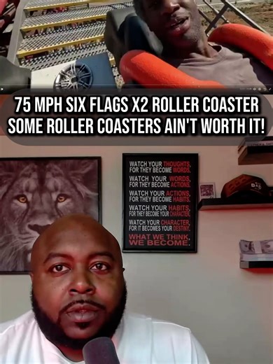 75 MPH SIX FLAGS X2 ROLLER COASTER; SOME ROLLER COASTERS AIN'T WORTH IT! #RollerCoasterRide #SixFlagsX2 #ExtremeThrills #ThemeParkLife #NotWorthIt