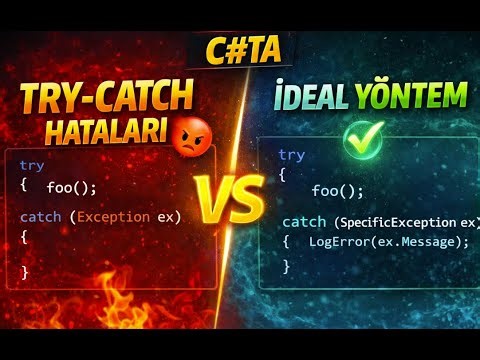 C#’ta Try-Catch Kullanımı | Exception Handling