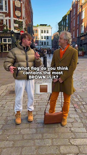 Discover the Flag with the Most Brown Color