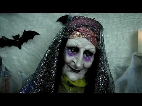 Animated Fortune Teller Halloween Decoration - NORTHLIGHT AR92053