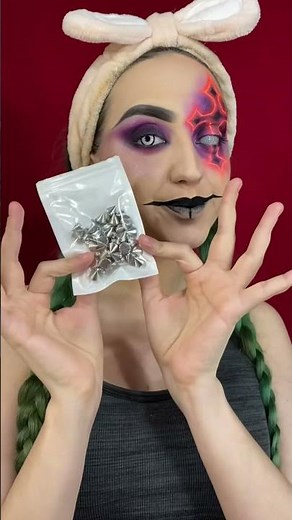 PUNK POP MAKEUP TUTORIAL❤️‍🔥