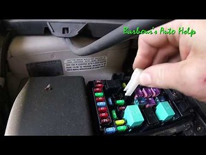 05 Honda Odyssey Under Hood Fuse Box Location