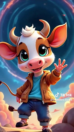 La Vaca Lola #lavacalolaremix #lavacalolachallenge #cowdance #cow