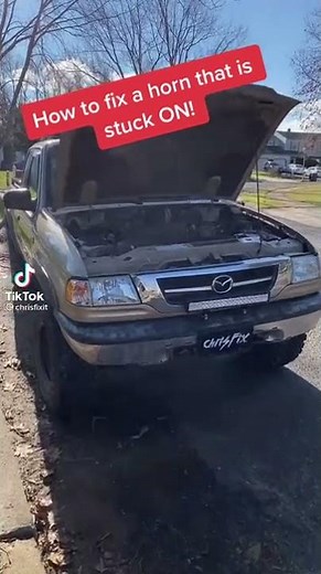 How to fix a horn that is stuck ON!