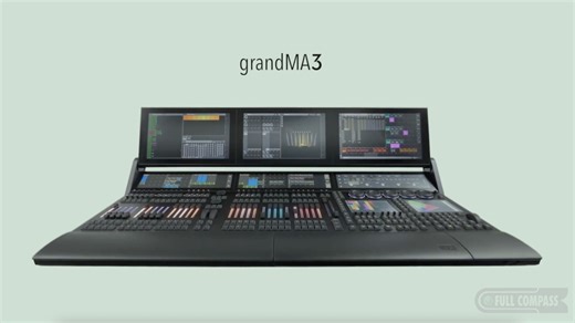 MA Lighting's grandMA3 is in stock & ready to command the show. Get the powerful control, massive parameter counts, and intuitive interface trusted by lighting pros around the globe right here at Full Compass. ⏱️ Act fast – limited quantities available. 📞 Call your Sales Pro to lock yours in today. https://ow.ly/mP1Q50WVMJv MA Lighting International #malighting #liveshow #lightingdesign #prolighting #fullcompass | Full Compass Systems