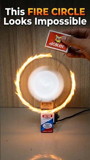 This Fire Circle Looks Impossible 😱