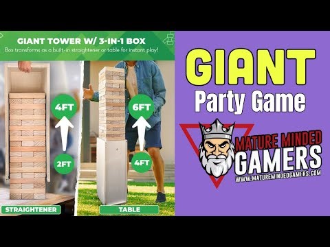 The Ultimate Giant Tower Game - Giant Jenga: Fun for All Ages