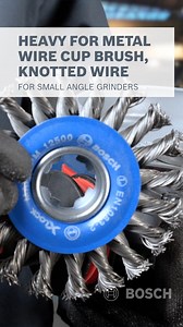 274 reactions | #Accessories Bosch’s knotted wire brushes are best...
