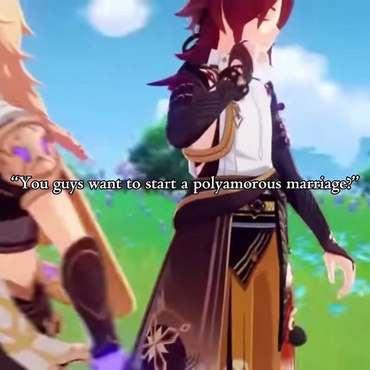 Polyamorous Marriage: Genshin Impact Edit with Kazuha, Scara, and Heizou