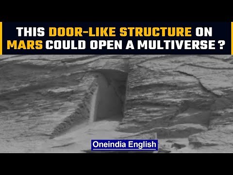 NASA releases photo of Mars showing door-like structure in mountains | Oneindia News