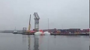 2K views · 53 reactions | Free-fall lifeboats are in use on cargo...