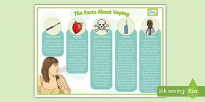 The Effects of Vaping Information Poster
