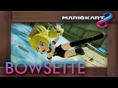 Mario Kart 8 - Playable Bowsette