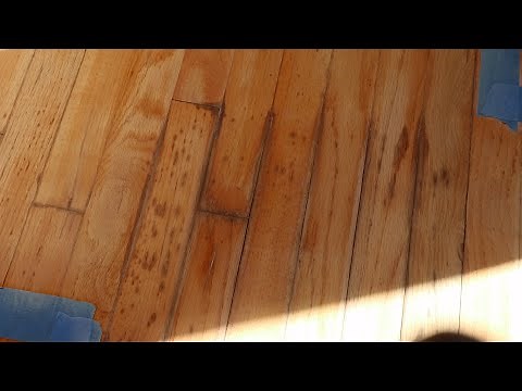 How to remove hardwood floor stains