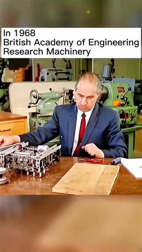 1.1M views · 5.1K reactions | In 1968. British academy of engineering research machinery #history #earthday2024 #vintage #fyp | Dr.FN HD | Facebook