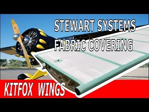 Kitfox wing covering & Stewart Systems