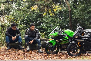 YAMAHA YZF-R3 vs. KAWASAKI NINJA 400試駕：人氣輕跑，終將一戰！