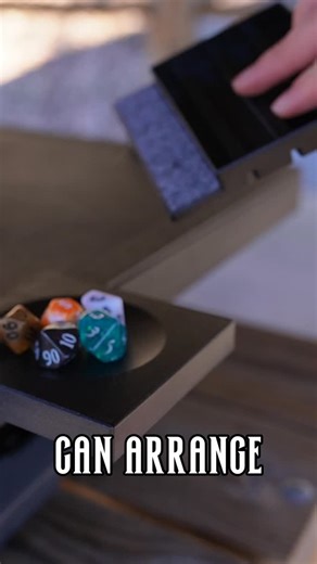 Deck of DM Things on Instagram: "Testing out the TableTop Table 🎲 ♟️🍂#dnd #review #test #deckofdmthings"