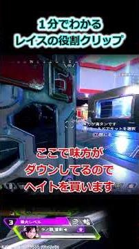 (利用者様作成)1分でわかるレイスの役割解説動画 #shorts