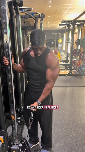 Bi’s & Tri’s Superset Workout (Single Arm Edition) #gymtok #gym #biceps #triceps