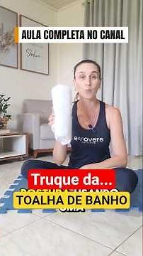 Como ELIMINEI DOR NO PESCOÇO e tensão em 10 minutos com uma TOALHA DE BANHO
