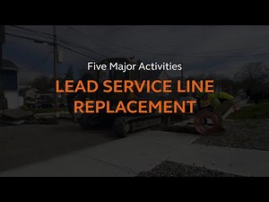 Five Major Activities During Lead Service Line Replacement