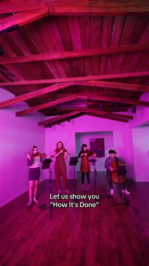 This is ‘How It’s Done’... the VSQ way 🎻 What’s been your favorite song from VSQ Performs KPop Demon Hunters? | Vitamin String Quartet