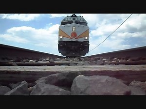 Grand Canyon Railway Train Runs Over My Camera