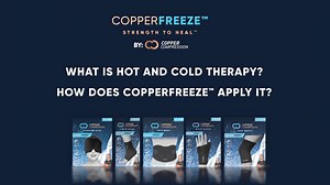 CopperFreeze™ Back & Stomach & Body Wrap – Hot & Cold Therapy Support for Pain, Muscle Soreness, Cramps, and Injury Recovery