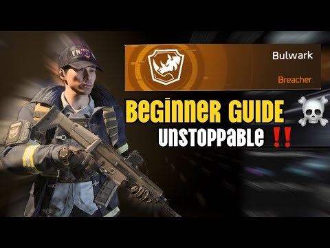 THE DIVISION RESURGENCE BULWARK GUIDE 🔥 HOW TO USE SHIELD (NOOB TO PRO)