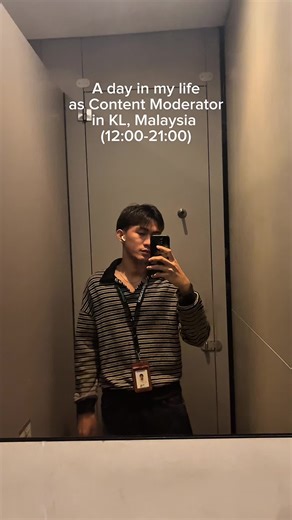 A Day in the Life of a Content Moderator