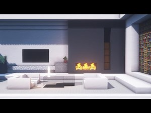 Minecraft Tutorial | Livingroom | Interior #7