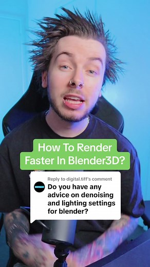 Replying to @digital.tiff Struggling with slow render times in Blender3D? 🚨 You’ve just completed an awesome 3D Animation in Blender & now you’re stuck waiting 20 minutes per frame, what do you do? 👀 Try adjusting some of these settings inside Blender’s Cycles Render Engine to reduce render times whilst maintaining a high quality look to your Blender Animations 🔥 #blenderanimation #blendertutorial #blender3d #blendercommunity