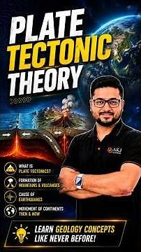 Plate Tectonic Theory: Exam में बार-बार पूछे जाने वाला Topic! #platetectonics #physicalgeography