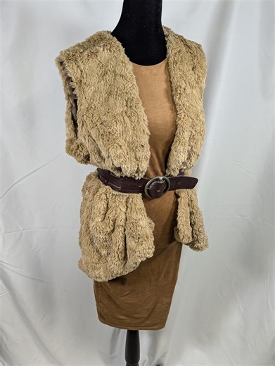 Faux Suede and Fur Barbarian Warrior Costume Set - Etsy
