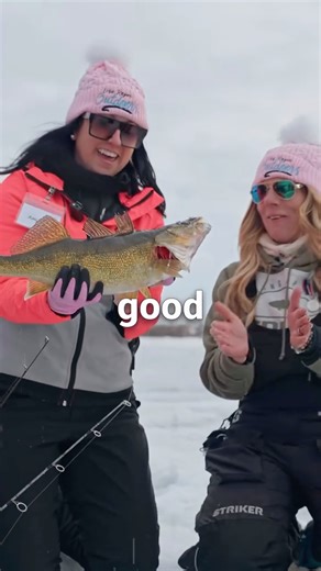 Lisa Roper on Instagram: "Ice. Education. Women Empowerment. Pure magic. ✨❄️ This week on Sportsman Channel Canada and the World Fishing Network, you’re getting an inside look at the Ladies On Ice Fishing Adventure. 💥 Set against the breathtaking backdrop of Lac La Biche lake, this episode captures the heart of our sold-out event with over 100 women coming together year after year to learn, connect, and fall in love with the hard-water season. 🧊🐟 From 10 hands-on education stations: fish hand