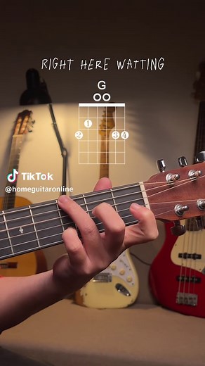 Right Here Waiting Guitar Chords and Tutorials