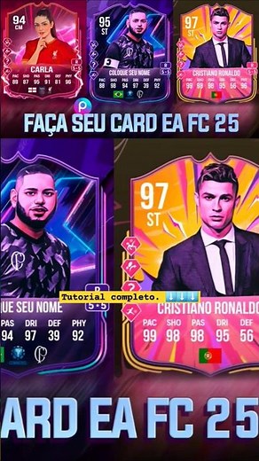 Make your own EA FC 25 Ultimate Team Fifa card - how to make card - how to make card