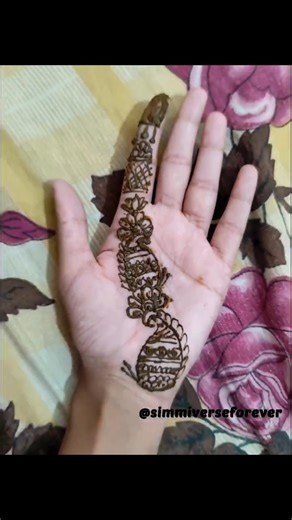 Mehendi in 3 min Challenge #mehendi #art #challenge