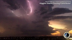 20K views · 608 reactions | Awesome capture of a slow motion lightning strike within a severe storm near Redclilffe this evening. This slow motion video was captured at Suttons Beach looking back towards Redcliffe with the lightning strike originating in the top of the anvil cloud and extending throughout the anvil. Video sent into HSC by Kel. Not for media use. | Higgins Storm Chasing | Facebook