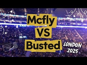 MCFLY VS BUSTED - London O2 Arena - 30/11/2025