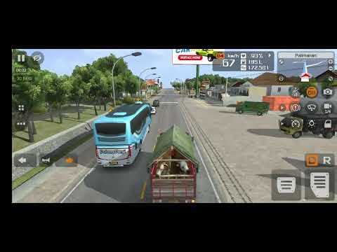 Tampomas Send Two Cows to Factory - Truck Simulator Indonesia - Android Game Play