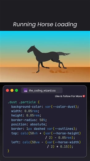 Running House Loading using #html and #css or #javascript #webdevelopment #viralvideo #etc