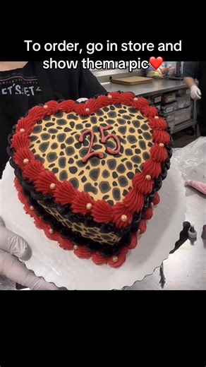 Delicious Leopard Print Heart Shape Cake Tutorial
