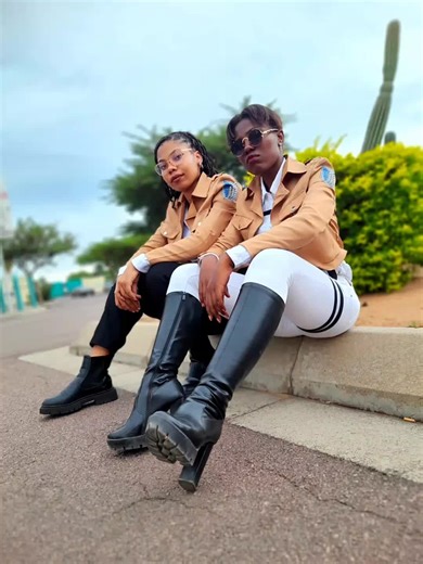 #Aot #attackontitan #anime#cosplay #levi#hange