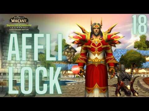 AFFLICTION WARLOCK PvP Gameplay 18 | THE BURNING CRUSADE CLASSIC |