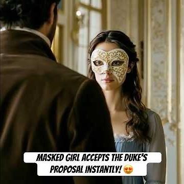 Masked Girl Accepts the Duke’s Proposal Instantly! 😍