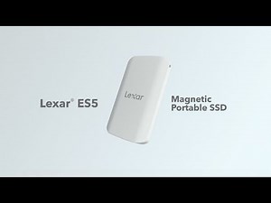 Lexar® ES5 Magnetic Portable SSD