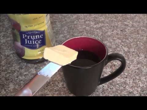 Fast Constipation Relief {Life Hack} : Warm Prune Juice (& Butter)