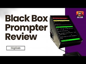 Revolutionary Smart Prompter for Musicians: Black Box Prompter Review